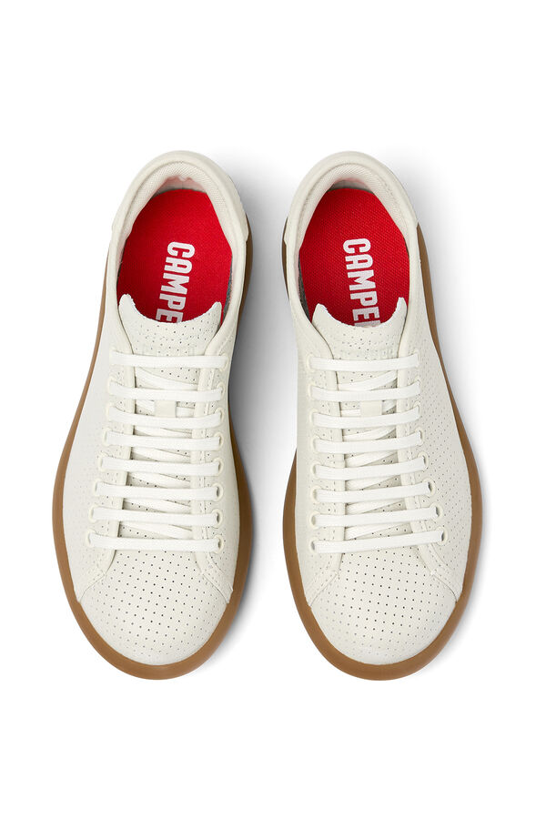 Camper Zapatillas De Nobuk Beige blanco