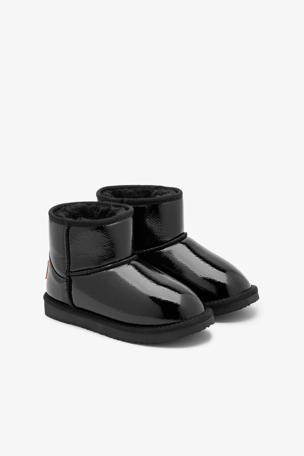 Conguitos Botas Australianas Lazo Pelo Water Repellent negro