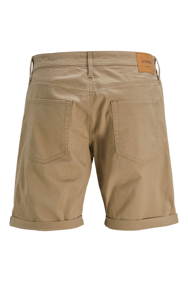 JJ REBEL Bermuda chino regular fit cinzento