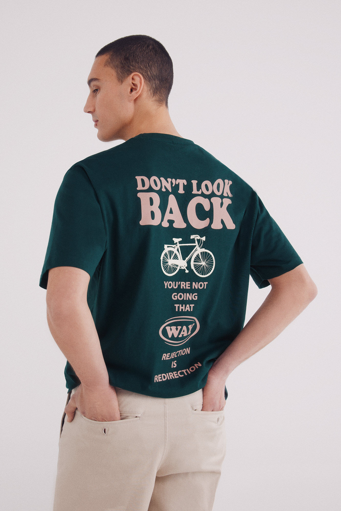 Springfield N&atilde;o olhe para tr&aacute;s camiseta