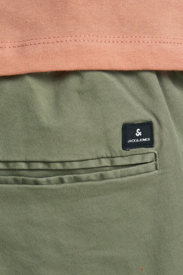 Jack & Jones Jogger de algod&oacute;n verde