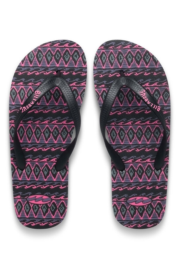 Billabong Chinelos tira com logo cinzento