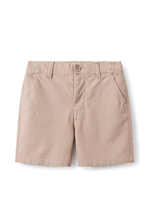 Springfield Kids Bermudas piqu&eacute; menino bege