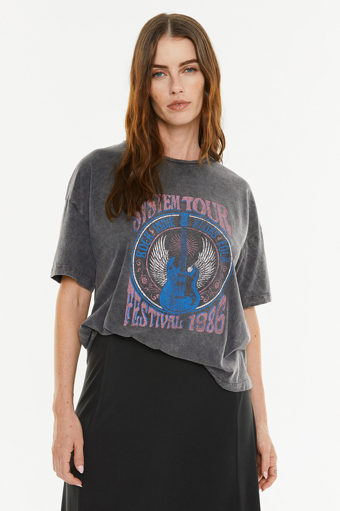 Systemaction Camiseta posicional guitarra