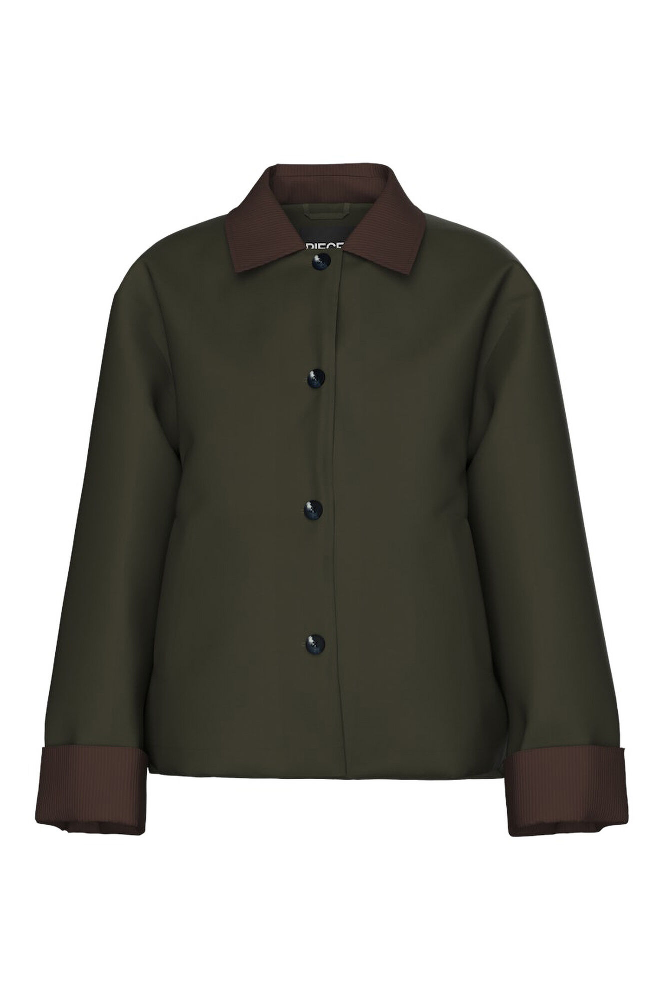 Pieces Jaqueta contrastante 