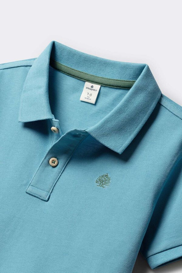 Springfield Kids Polo b&aacute;sico ni&ntilde;o azul