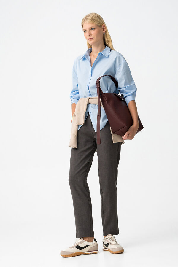 Tiffosi Pantalones Chino Slim Fit gris