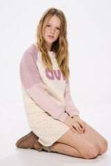 Springfield Kids Sweatshirt de menina OUI rosa