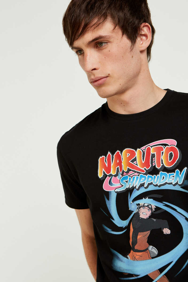 Springfield Camiseta Naruto negro