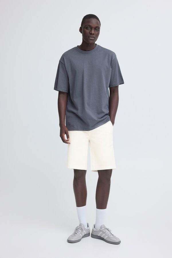 Blend Bermuda estilo chino branco
