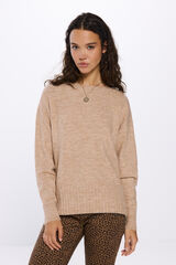 Springfield Suéter com riscas em relevo azul