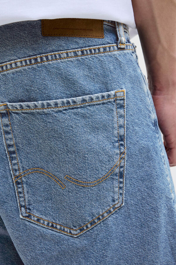 Jack & Jones Bermuda denim baggy fit azul