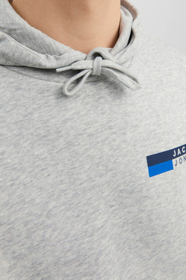 Jack & Jones Colete comprido acolchoado branco