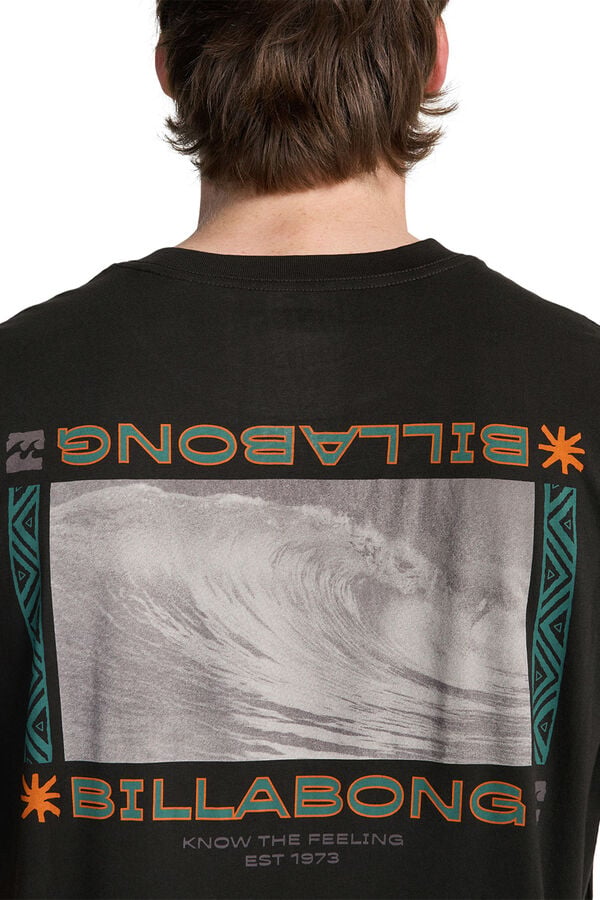 Billabong T-shirt manga curta castanho