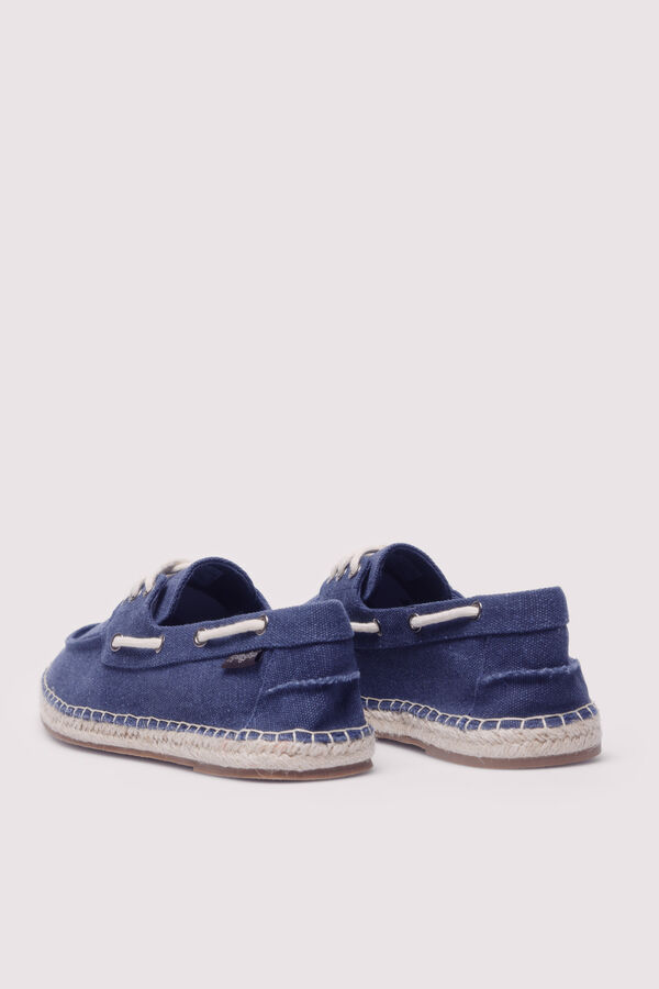 Springfield Alpargata r&uacute;stica color azul