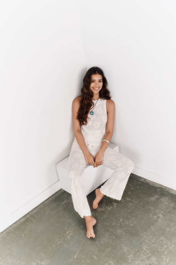 High Spirits Top Meringue estampado