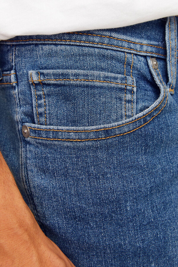 JJ REBEL Calça jeans slim fit azul