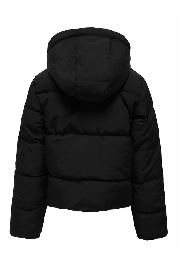 Only Girls Jaqueta com capuz para menina preto