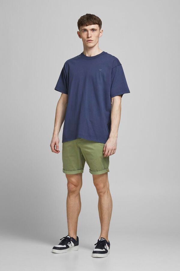 Jack & Jones Bermuda estilo chino regular fit verde