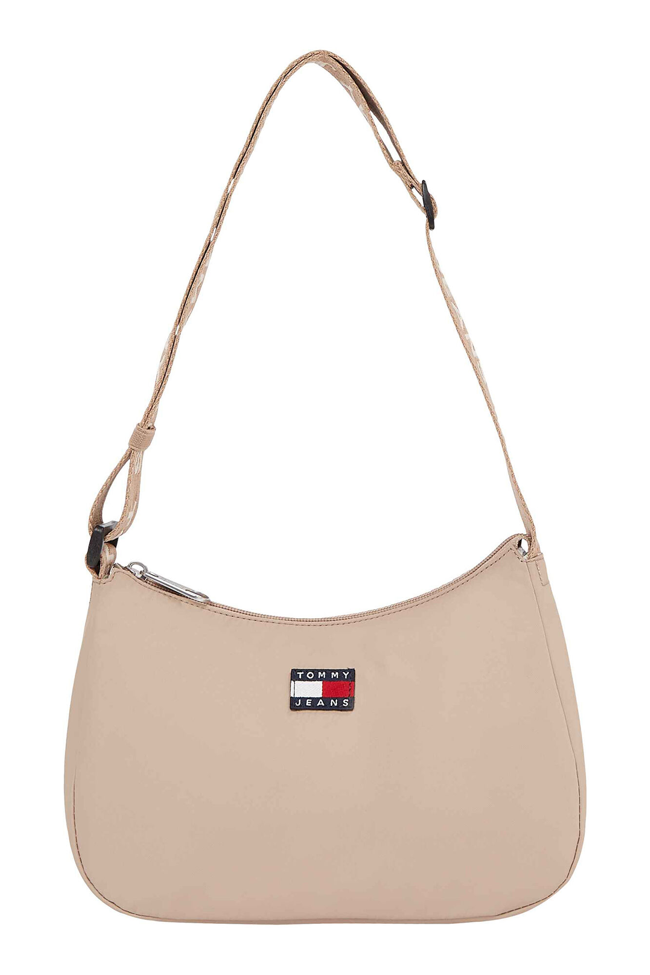 Tommy Jeans Bolsa baguete bege Tommy Jeans