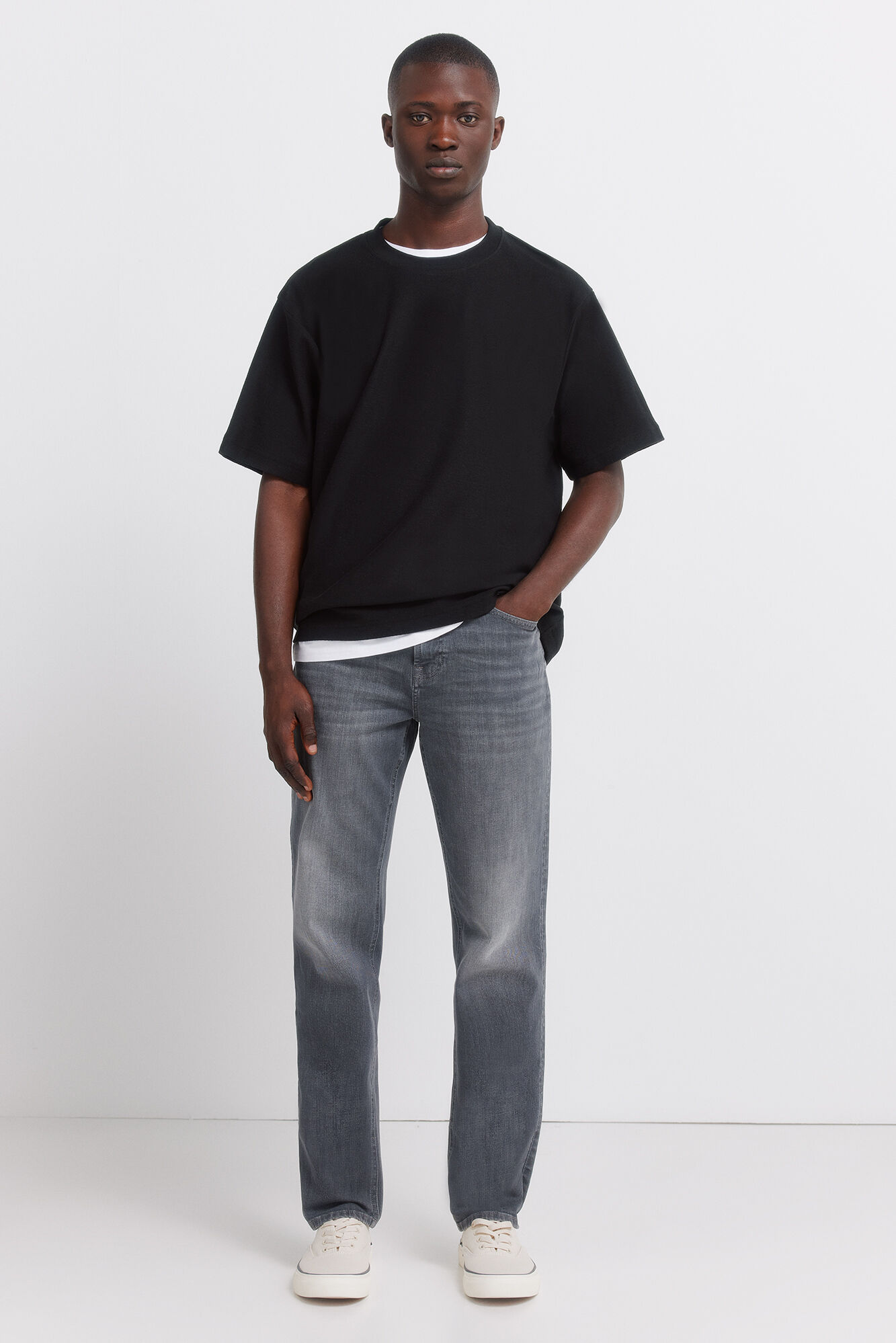 Springfield Jeans skinny fit cinzento escuro