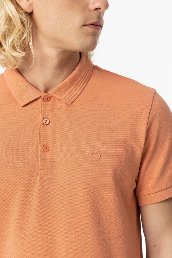 Tiffosi Polo piqu&eacute; borgonha