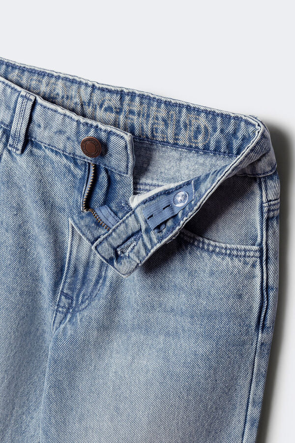 Springfield Kids Jeans reto para meninos azul