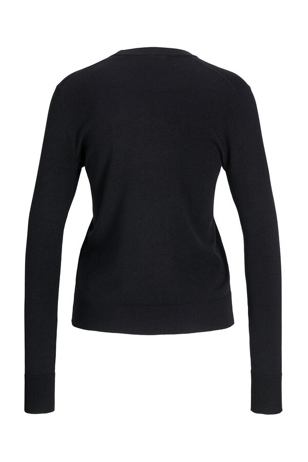 Jack & Jones Jersey punto slim fit negro