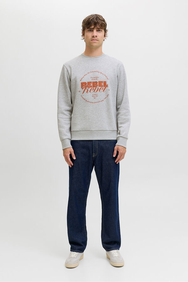 JJ REBEL Sudadera regular fit gris
