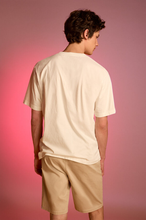 Springfield Camiseta do Projeto Beb&ecirc;s de Uganda bege