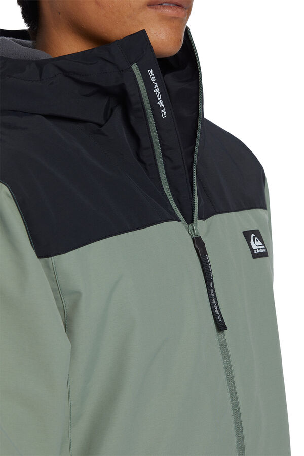 Quiksilver Chaqueta aislante con capucha para hombre azul