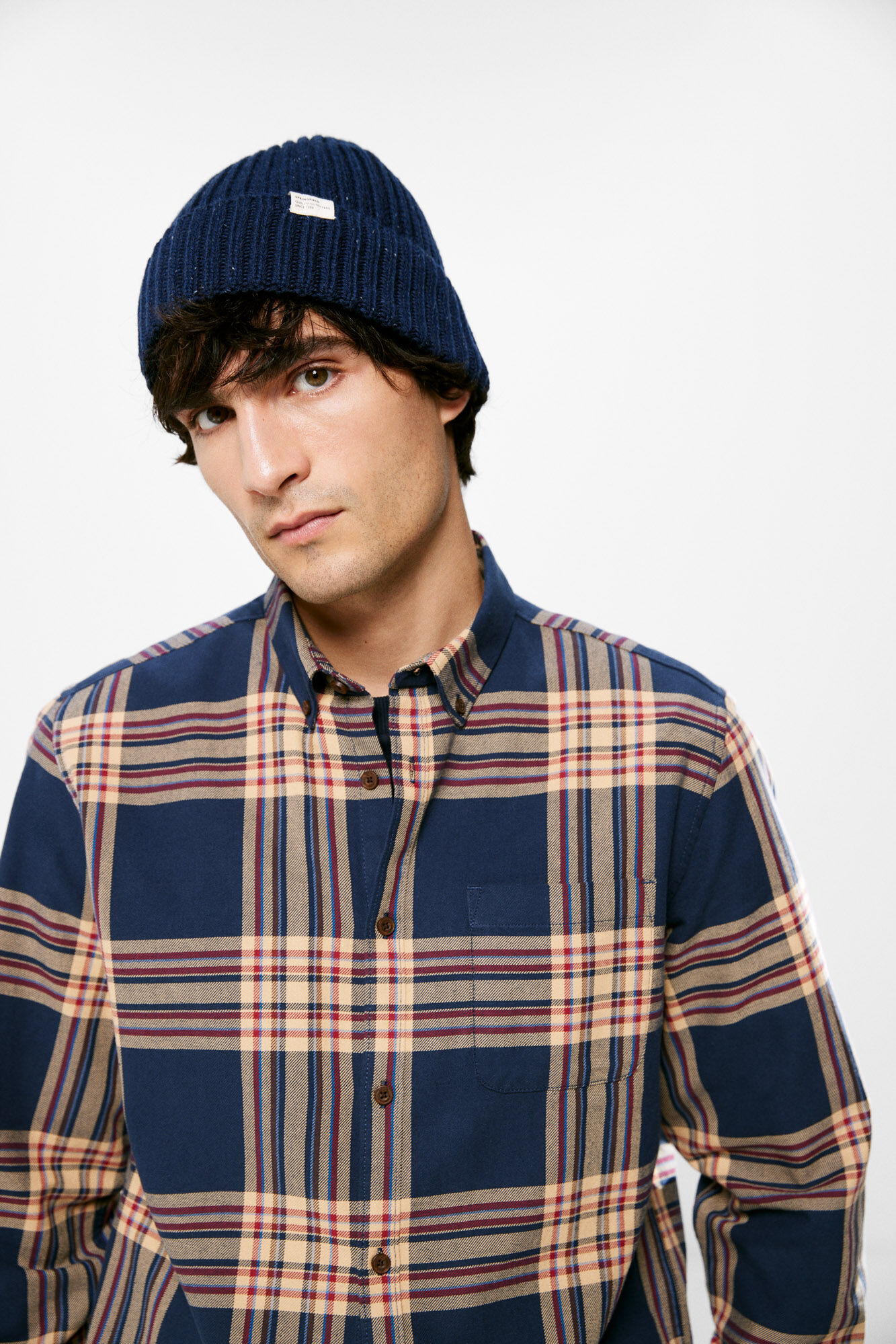 Springfield Gorro de malha neps