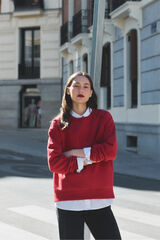Springfield Sudadera "Gorgeous" rojo