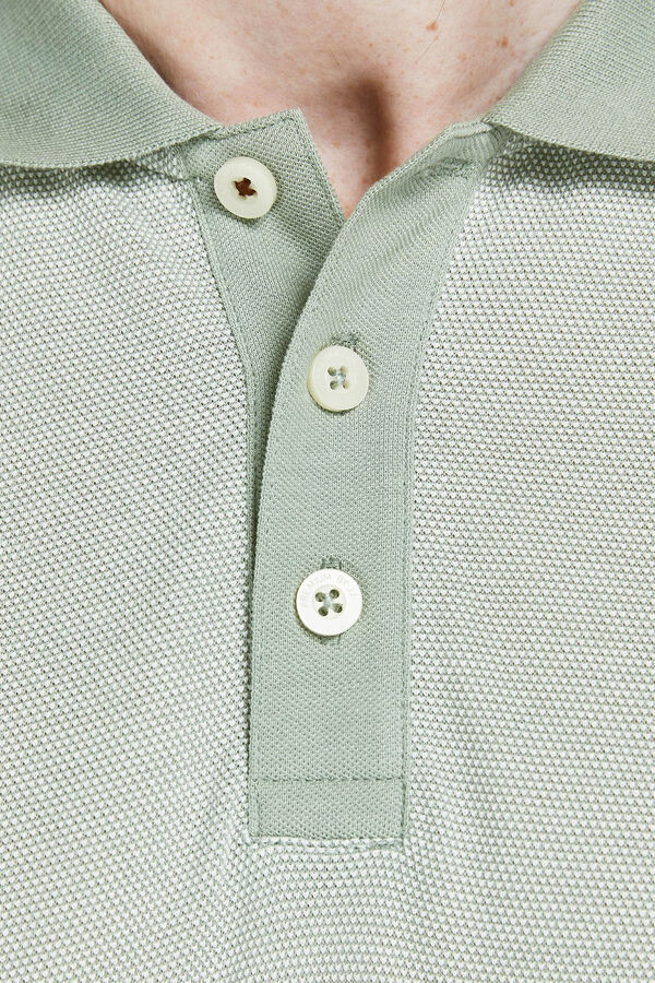 Jack & Jones Polo de algod&oacute;n de hombre verde