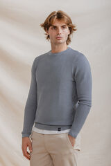 Celopman Jersey B&aacute;sico Ottoman azul