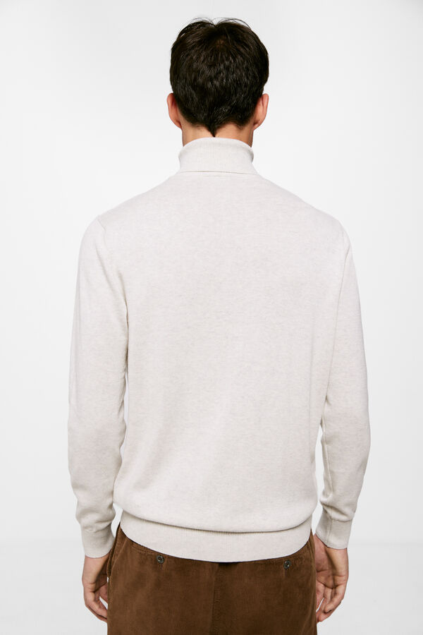 Springfield Jersey b&aacute;sico cuello cisne gris