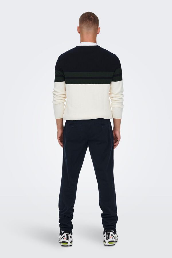 Only & Sons Calças chino casual azul