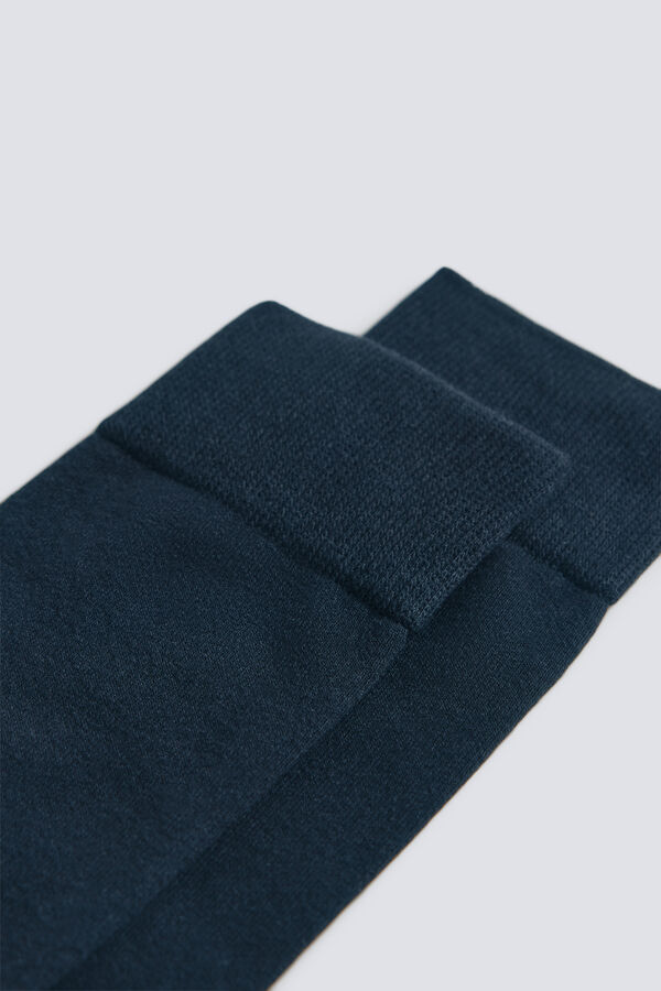 Springfield Meia longa monocrom&aacute;tica preto