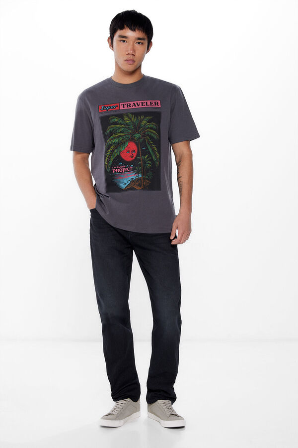 Springfield T-shirt traveller cinzento