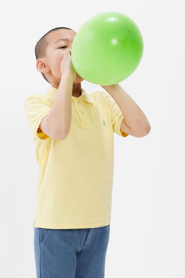 Springfield Kids Polo b&aacute;sico menino estampado