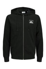 Jack & Jones Sweatshirt com fecho-&eacute;clair preto