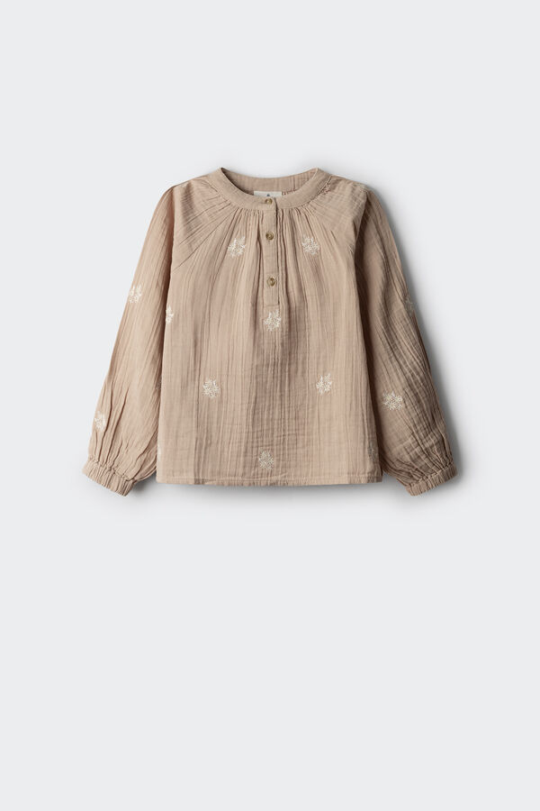 Springfield Kids Blusa bordados ni&ntilde;a rosa
