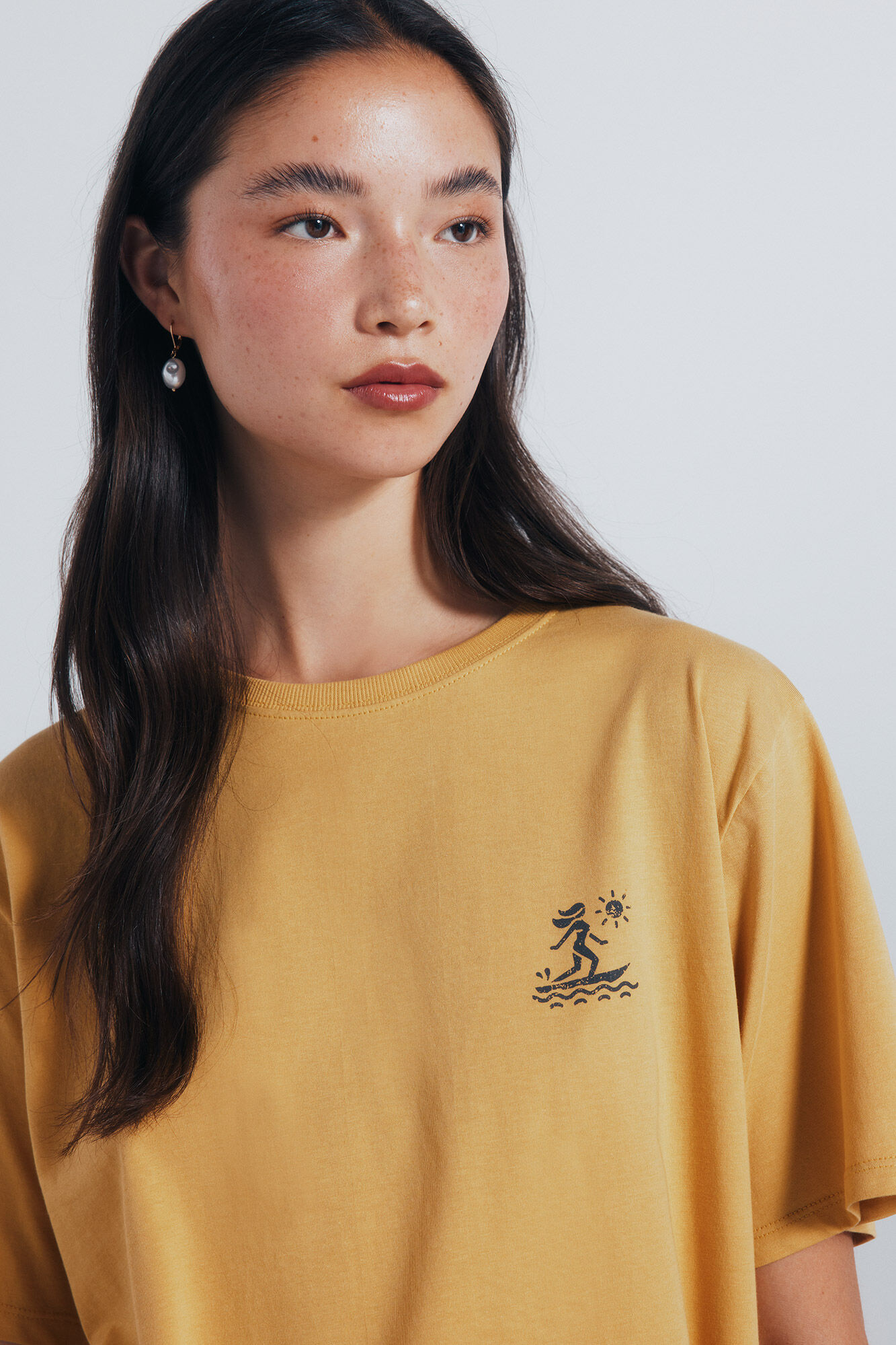 Springfield Camiseta gr&aacute;fica espalda