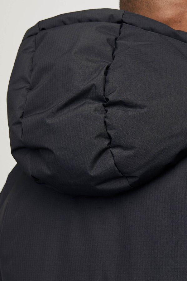 Jack & Jones Chaqueta acolchada cuello alto negro