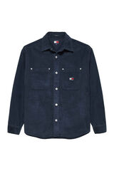 Tommy Jeans Sobrecamisa de corte relajado azul