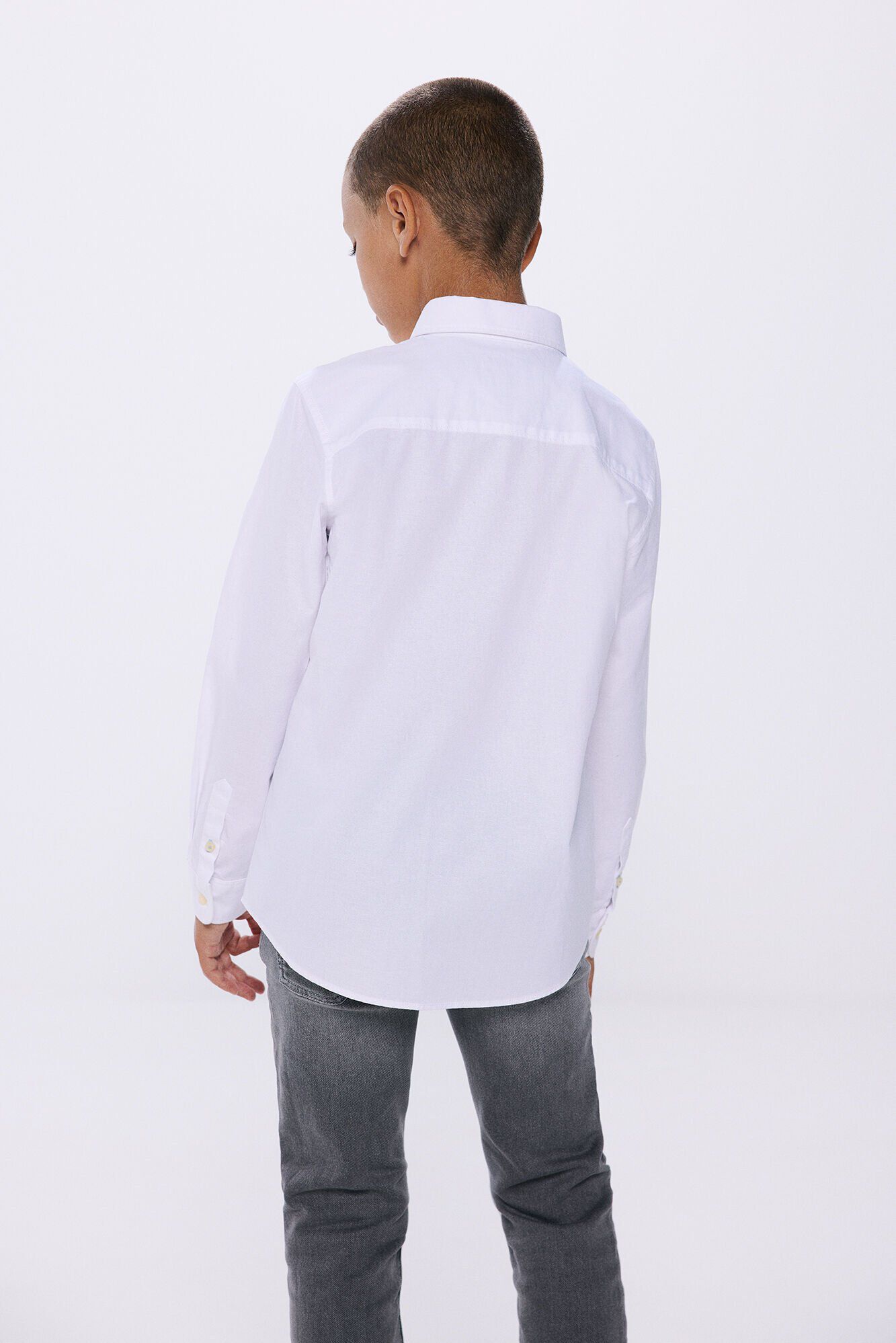 Springfield Kids Camisa pinpoint menino