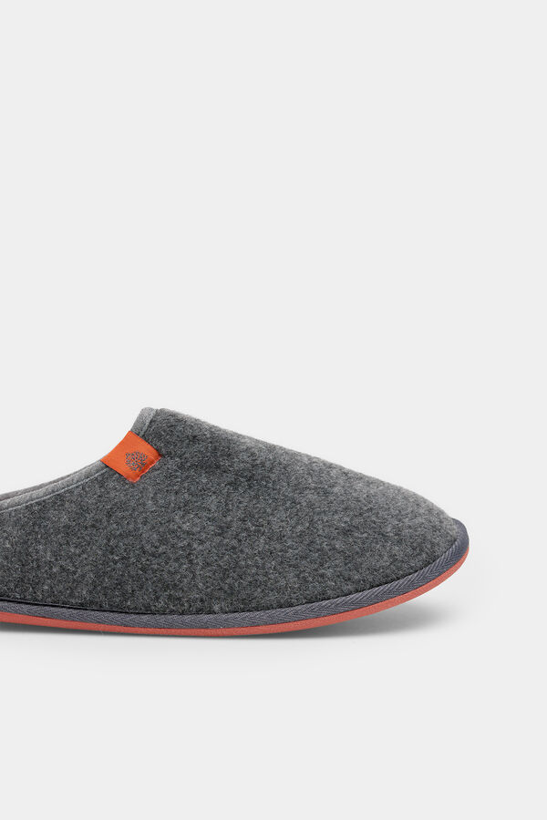 Springfield Sapatilha para casa sem calcanhar cinzento