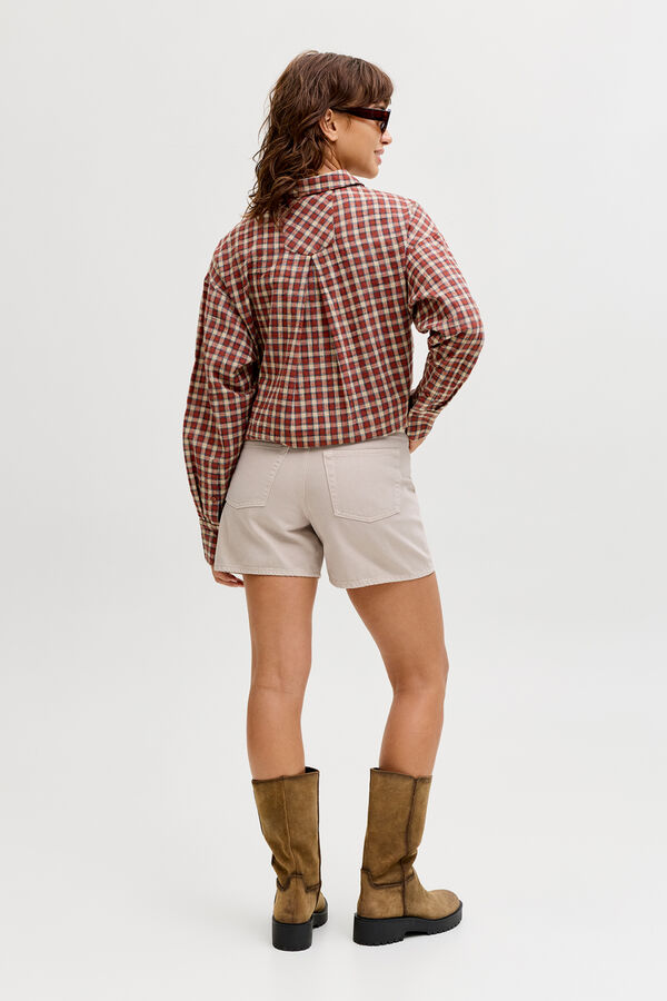 Jack & Jones Cal&ccedil;&otilde;es denim loose lavados bege