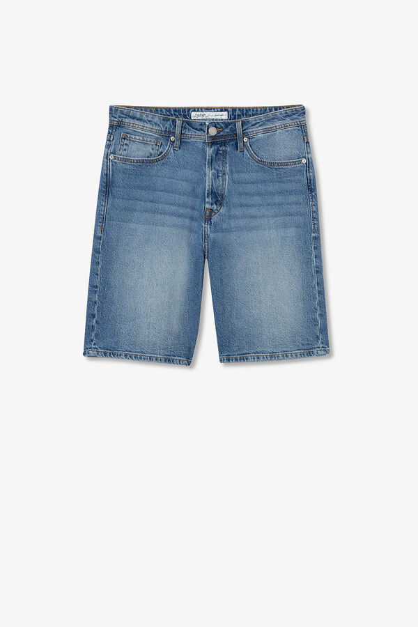 Tiffosi Shorts de mezclilla relajados azul