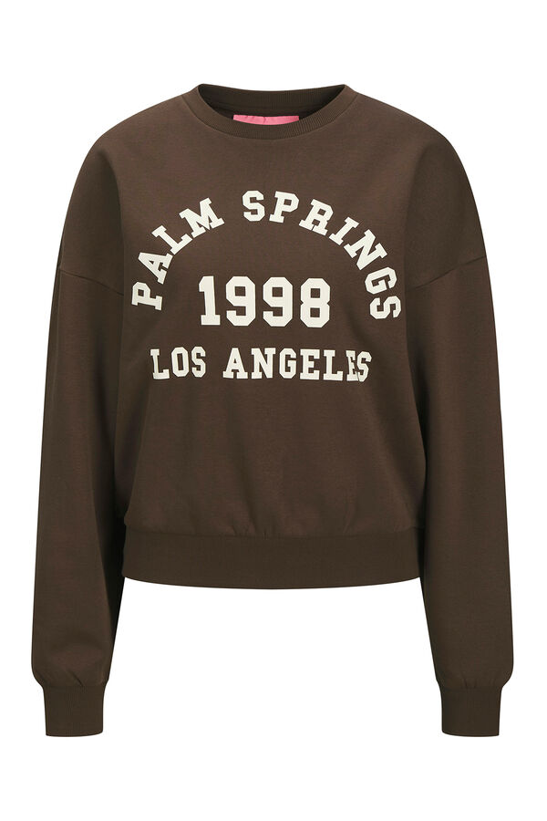 Jack & Jones Sweatshirt de regular fit castanho
